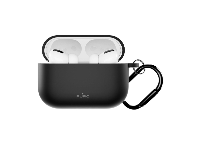Puro Icon Case Für Airpods Pro 3 - Schwarz