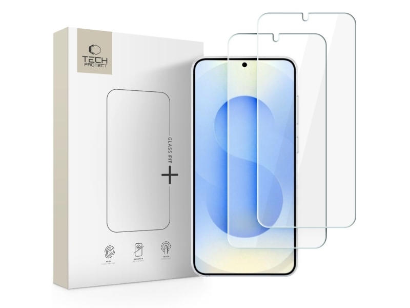 Tech-Protect Glass Fit+ 2Er-Set Gehärtetes Glas Für Samsung Galaxy S26
