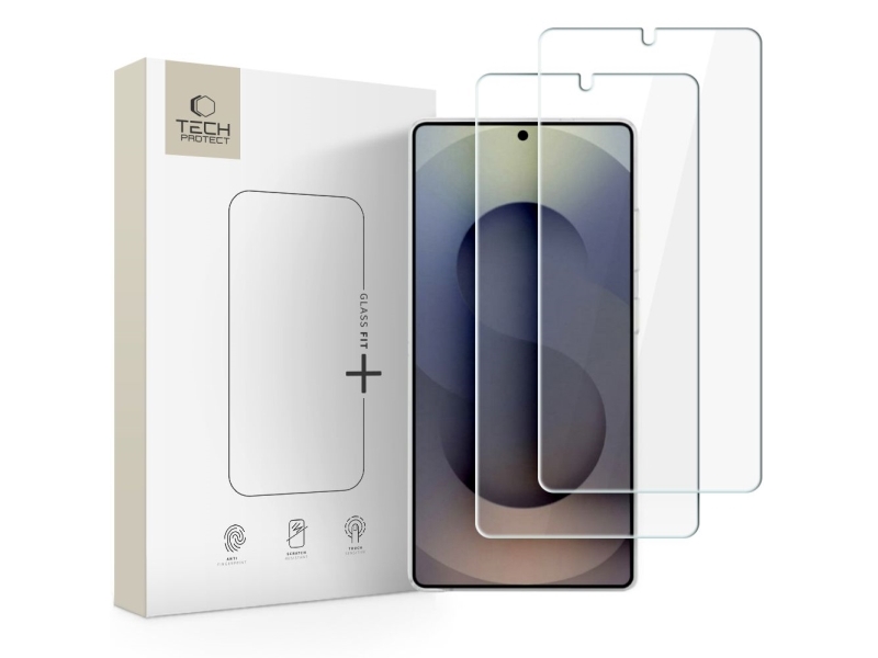 Tech-Protect Glass Fit+ 2Er-Pack Gehärtetes Glas Für Samsung Galaxy S26 Ultra