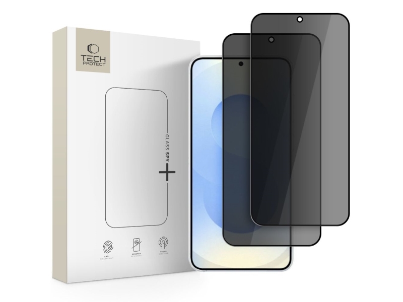 Tech-Protect Glass Spy+ 2Er-Pack Privacy-Schutz-Glas (Panzerglas) Für Samsung Galaxy S26