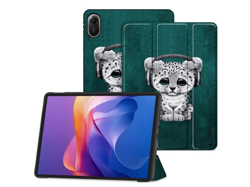 TECH-PROTECT SMARTCASE etui til Xiaomi Redmi Pad 2 11.0 SAD CAT