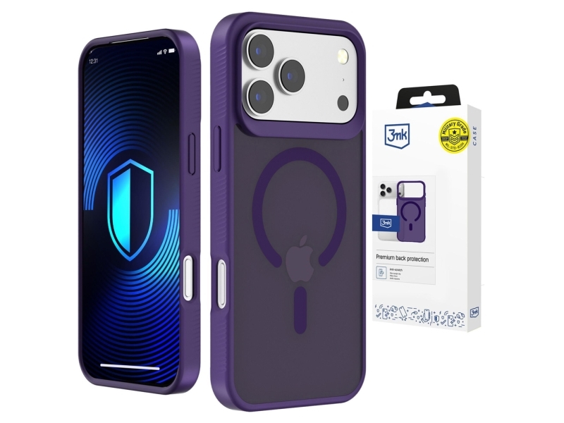 3Mk Smoke Magcase Für Iphone 17 Pro - Lila-Transluzent