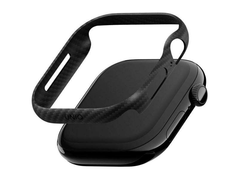 Uniq Keva Verge Cover Til Apple Watch 46 Mm - Sort