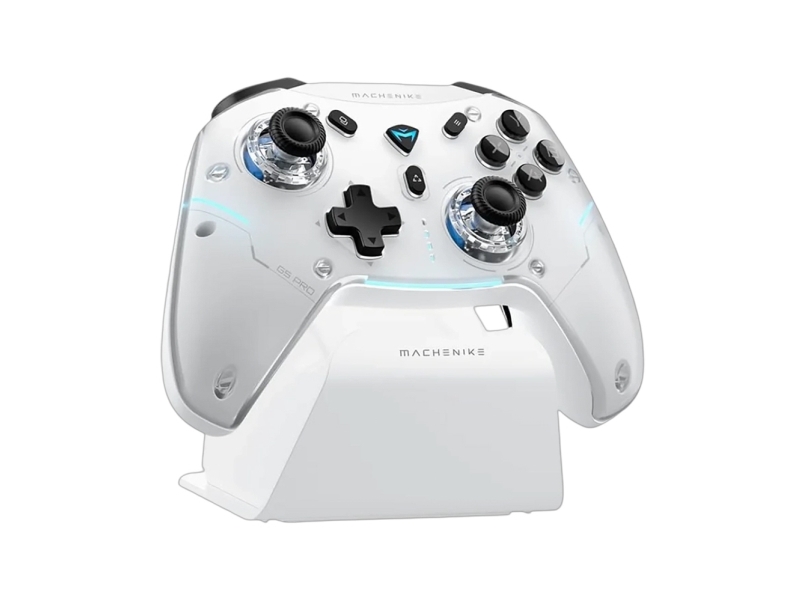 Machenike G5pro Max Wireless Gaming Controller Mit Ladestation - Weiß