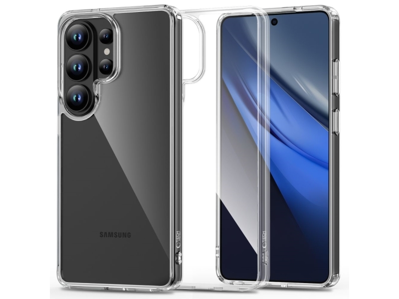 Tech-Protect Flexair Hybrid-Case Für Samsung Galaxy S26 Ultra - Transparent