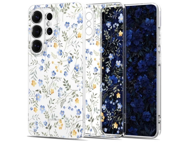 Tech-Protect Flexair Cover Til Samsung Galaxy S26 Ultra - Farverige Blomster