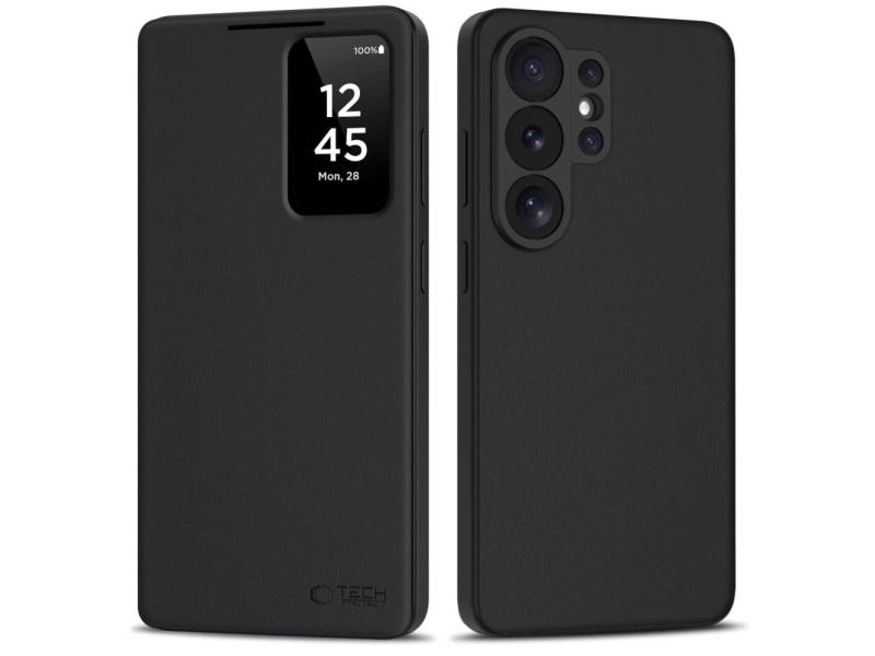 Tech-Protect Smart Wallet Cover Til Samsung Galaxy S26 Ultra - Sort