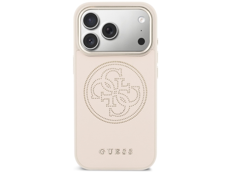 Guess Perforeret 4G Magsafe-Cover Til Iphone 17 Pro - Pink