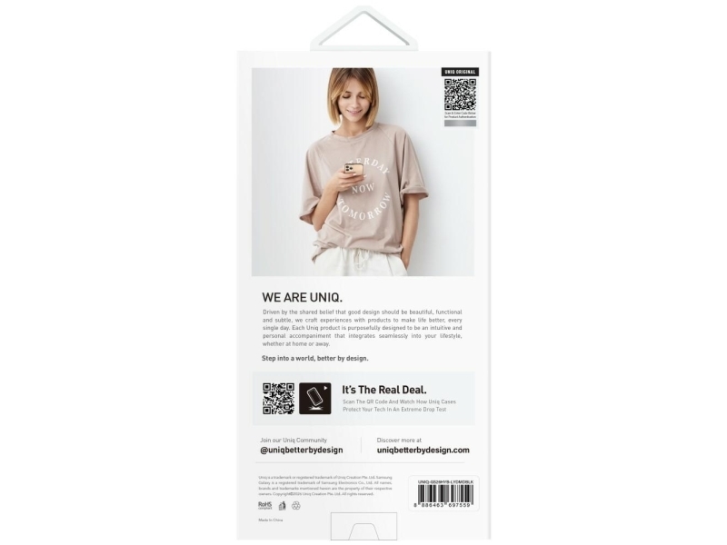 Uniq Lyden Cover Til Samsung Galaxy S26 Ultra Magclick-Opladning - Sort