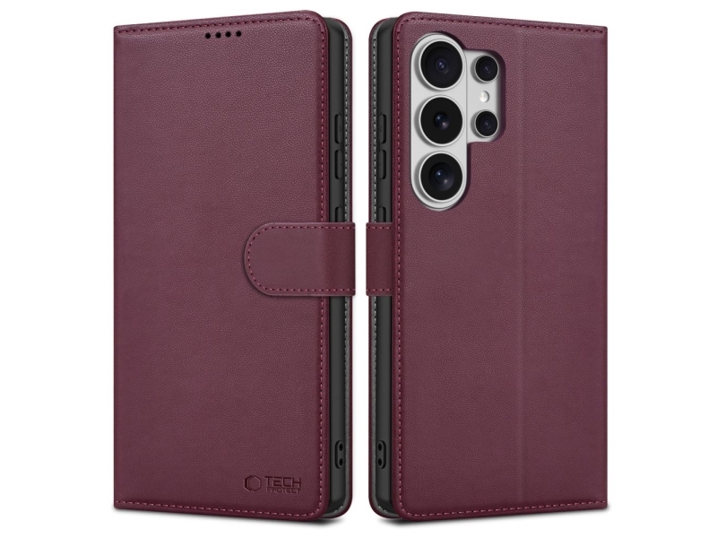 Tech-Protect Wallet-Case Für Samsung Galaxy S26 Ultra - Bordeaux