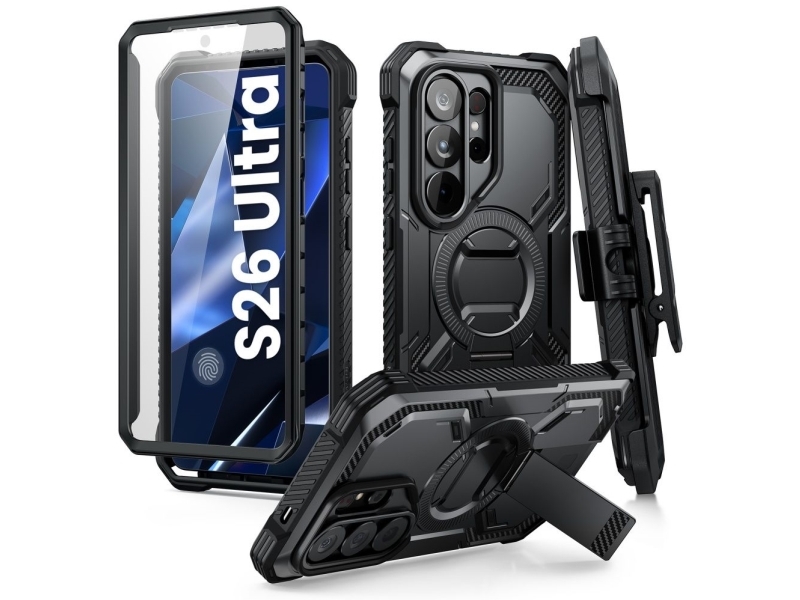 Supcase Iblason Armorbox Clip Mag Magsafe Case Für Samsung Galaxy S26 Ultra - Schwarz