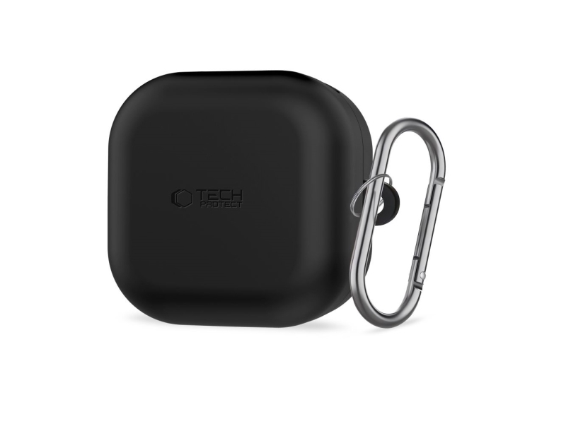 Tech-Protect Silikonhaken Für Samsung Galaxy Buds 4 / 4 Pro Black