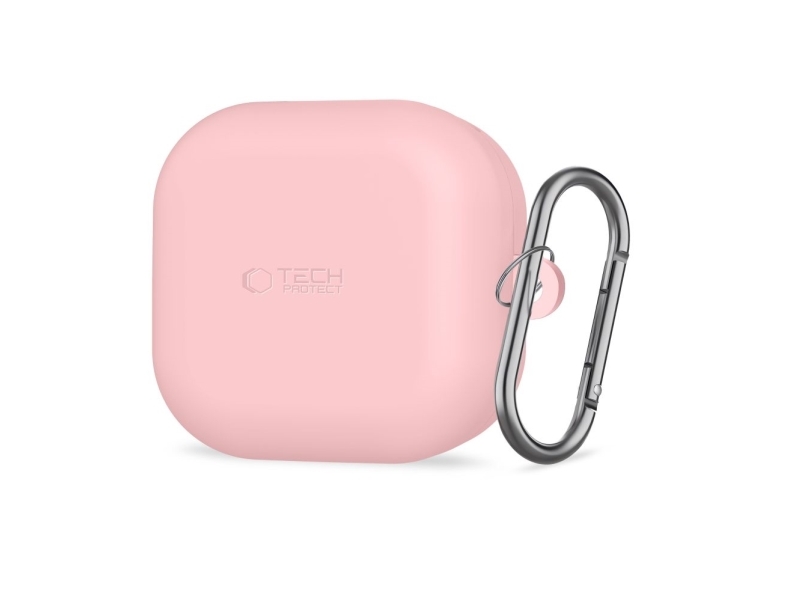 Tech-Protect Silikonhaken Für Samsung Galaxy Buds 4 / 4 Pro Dusty Pink