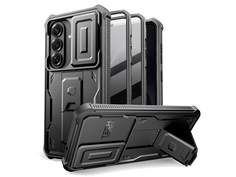 Tech-Protect Kevlar Cam+ Hülle Für Samsung Galaxy S26 - Schwarz