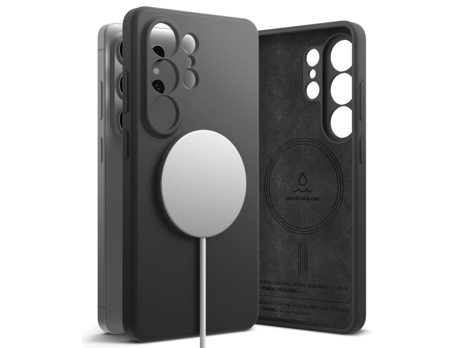 Ringke Silikon Magsafe Case Für Samsung Galaxy S26 Ultra - Schwarz