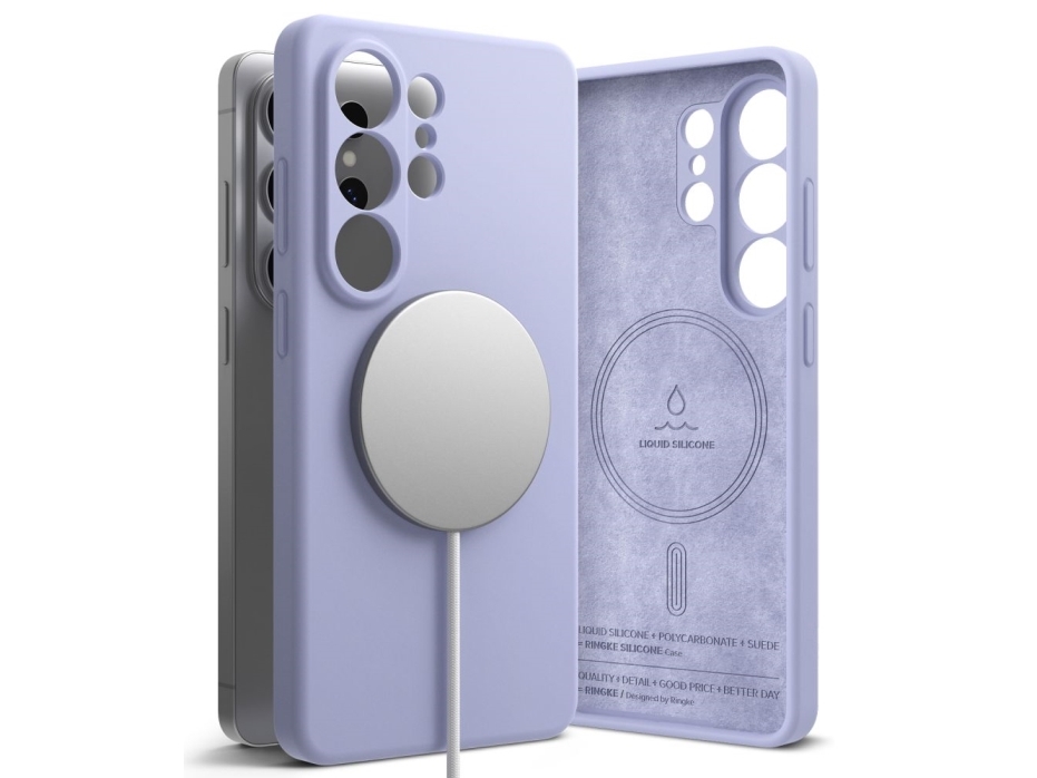 Ringke Silikon Magnetisch Magsafe Galaxy S26 Ultra Lavendel