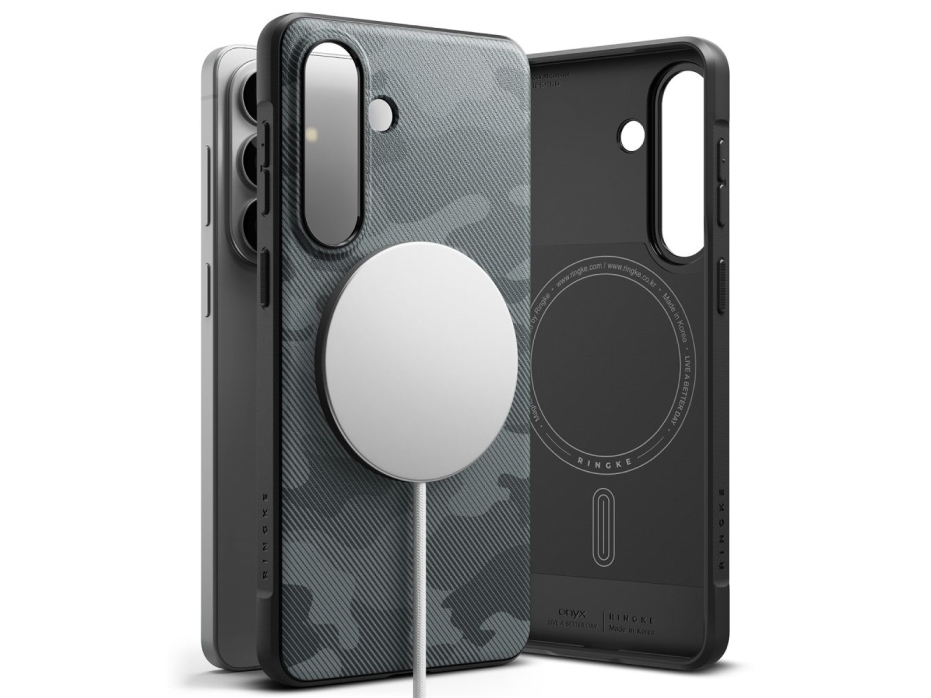 Ringke Onyx Magnetisches Magsafe Für Galaxy S26 (Camo Black)
