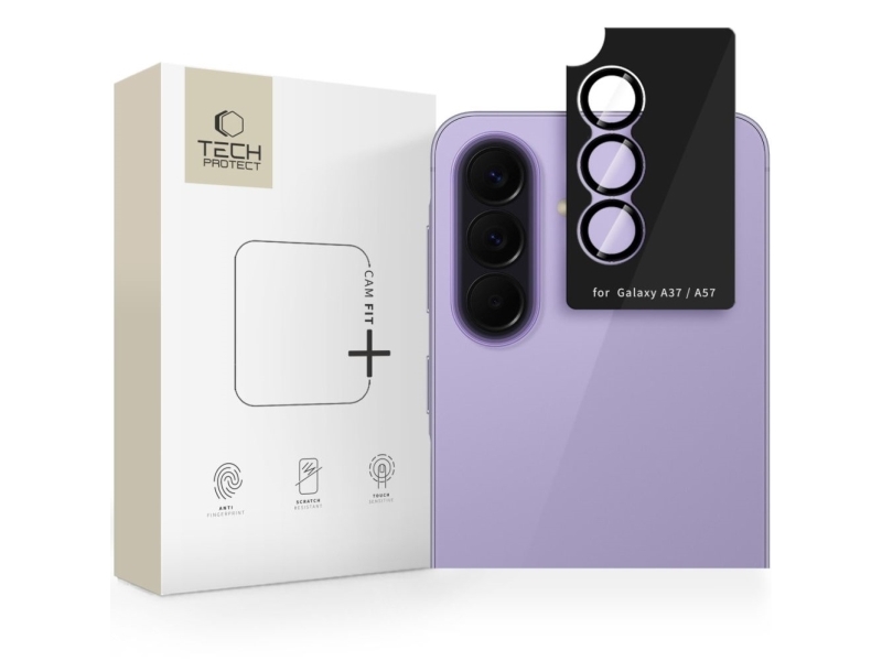 Tech-Protect Camring Fit+ Kameraschutz Für Samsung Galaxy A37 / A57 5G - Schwarz