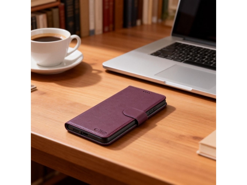 Tech-Protect Wallet Cover Til Samsung Galaxy A57 5G - Bordeaux