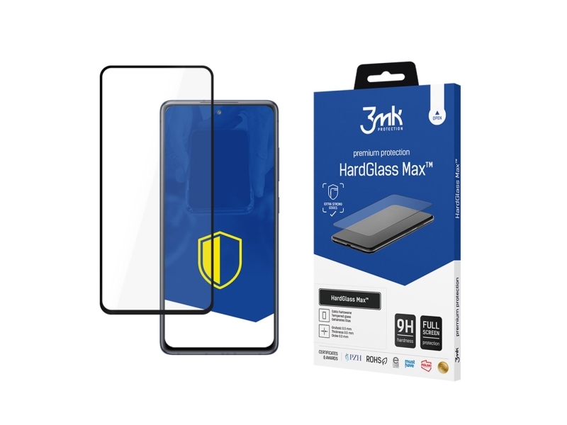 Forstærket Fuld Dækning Hærdet Glas 3Mk Hardglass Max Black Til Samsung Galaxy S20 Fe 5G / S20 Lite