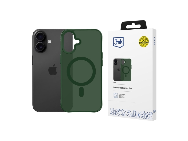 3Mk Smoke Magcase Für Iphone 17 - Grün-Transparent