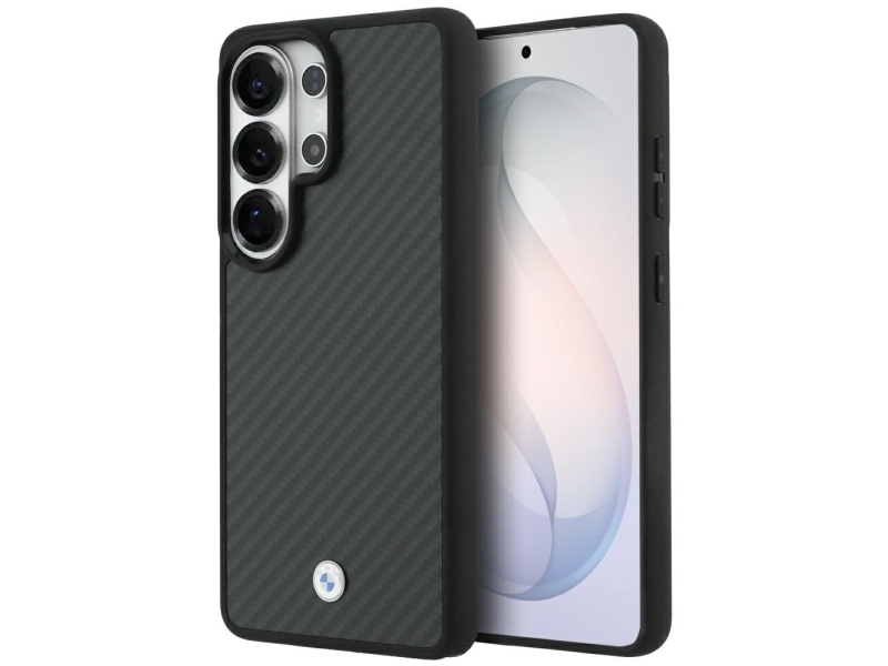 BMW Sign magnetisk carbonfiber MagSafe-cover til Samsung Galaxy S26 Ultra - sort