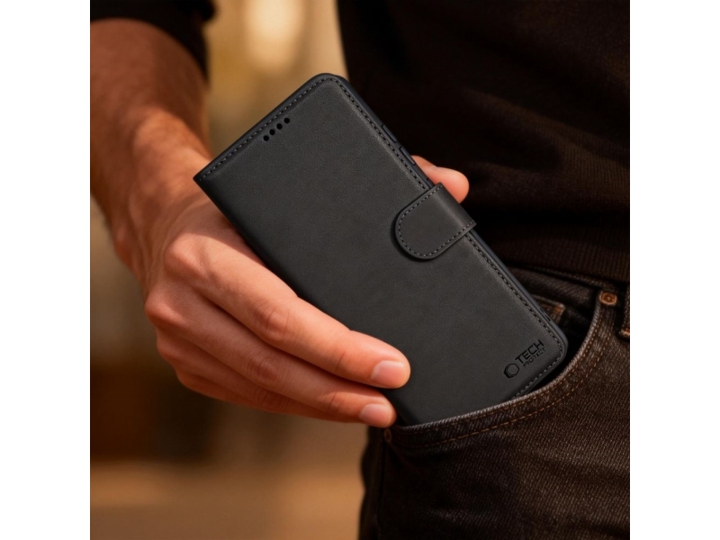 Tech-Protect Wallet Cover Til Samsung Galaxy A36 / A56 / A37 5G - Sort