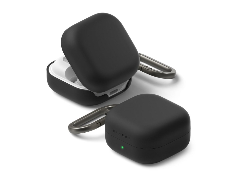 Hurtel Ringke silikone cover til Samsung Galaxy Buds 4 / 4 Pro sort