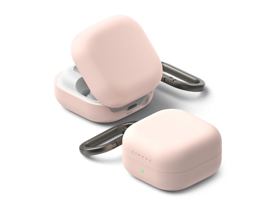 Ringke Silikonhülle Für Samsung Galaxy Buds 4 / 4 Pro Pink Sand