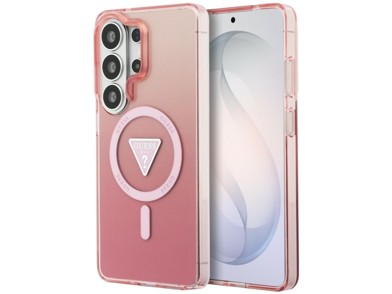 Guess Iml Gradient Dreiecks-Magsafe-Case Für Samsung Galaxy S26 Ultra - Pink