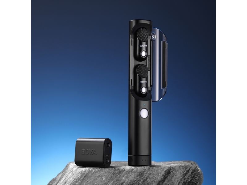 Boya trådlös headsetmikrofon Magic-02 USB-C/Lightning/3,5 mm | Hobby - Musikinstrument - Ljudinspelare | GameStuff