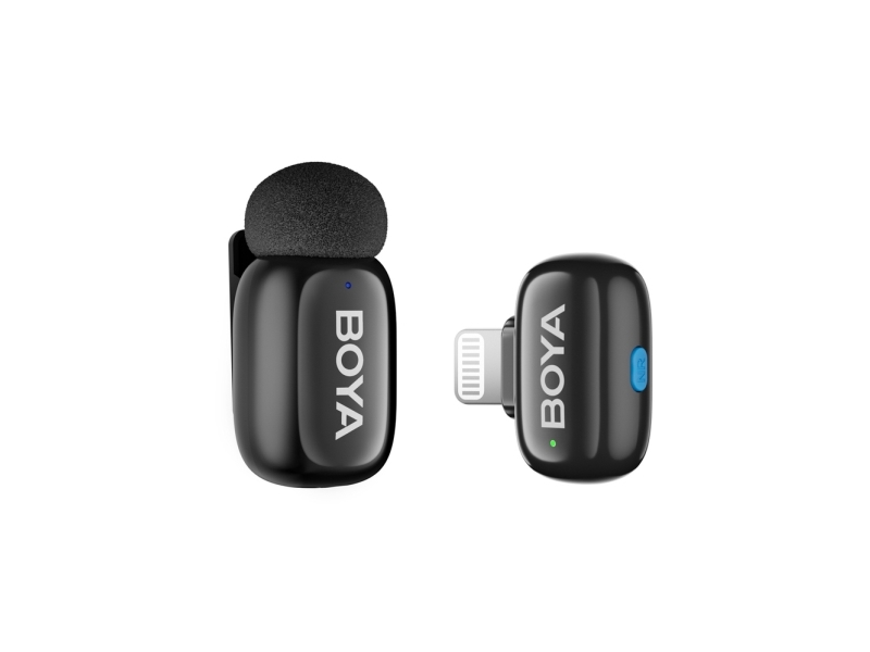 Boya mini trådløs mikrofon BOYA mini 2-01 2,4GHz USB-C - sort