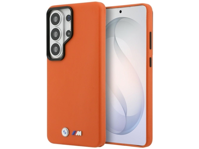 Bmw M Metal-Logo Magsafe Cover Til Samsung Galaxy S26 Ultra - Orange
