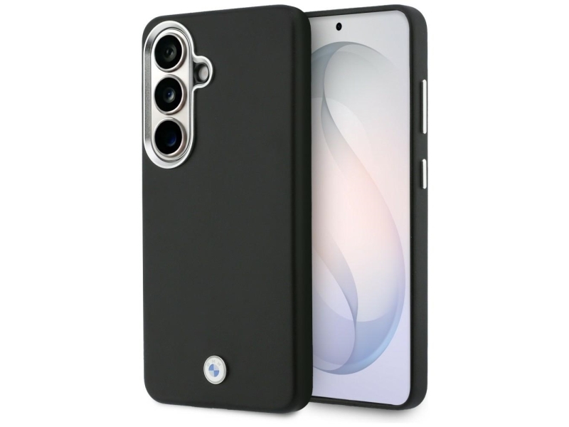 Bmw Skiltemetal-Logo Magsafe Cover Til Samsung Galaxy S26 - Sort