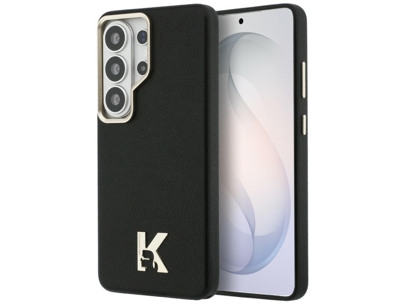 Karl Lagerfeld K Metal Logo Magsafe Case Für Samsung Galaxy S26 Ultra - Schwarz