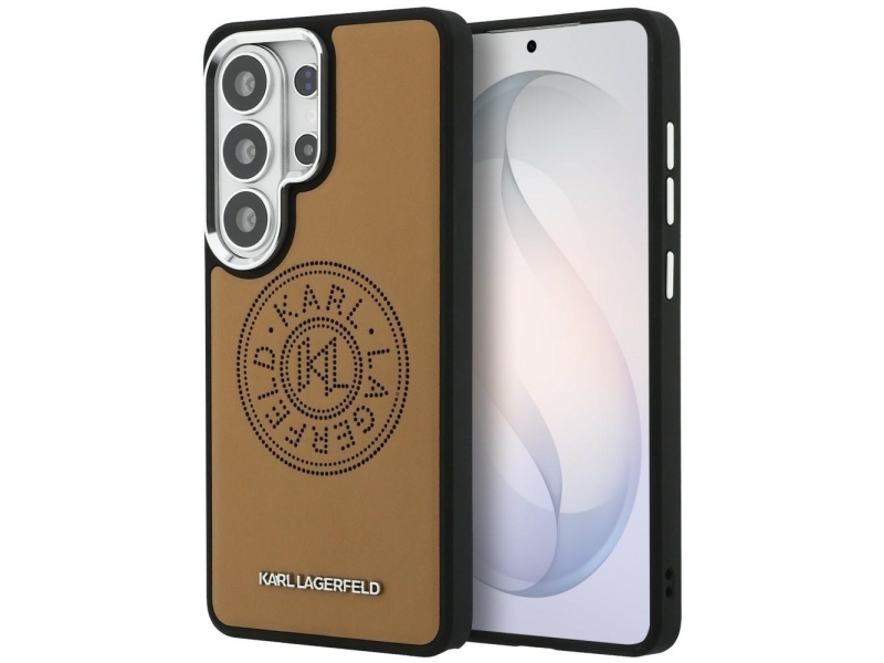 Karl Lagerfeld Perforiertes Kl Magsafe Case Für Samsung Galaxy S26 Ultra - Braun