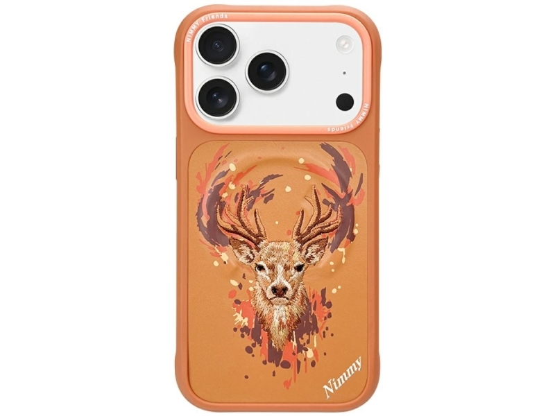 Nimmy Jelen Magsafe-Cover Til Iphone 17 Pro - Orange