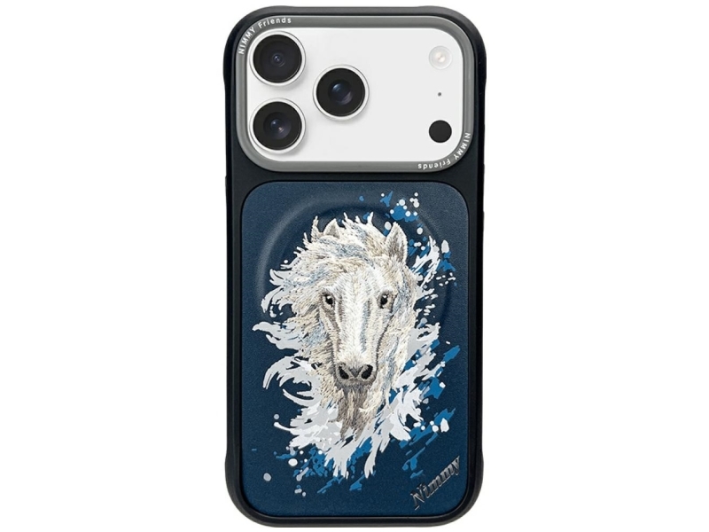 Nimmy Kon Magsafe Cover Til Iphone 17 Pro - Navyblå