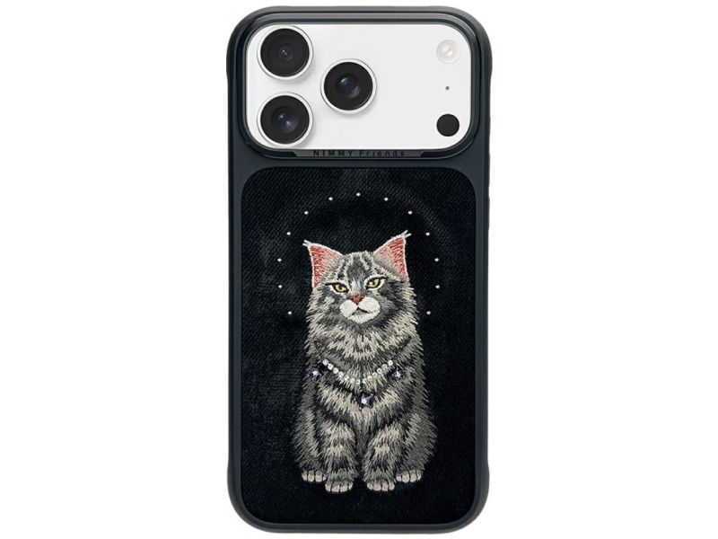 Nimmy Etui Nimmy Lucky Fashion Cat Magsafe Til Iphone 17 Pro, Sort