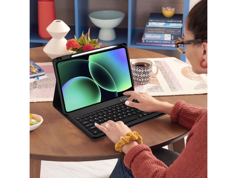 Tech-Protect Sc Pen+Tastaturhülle Für Xiaomi Pad 11,2" 7/7 Pro/8/8 Pro, Schwarz