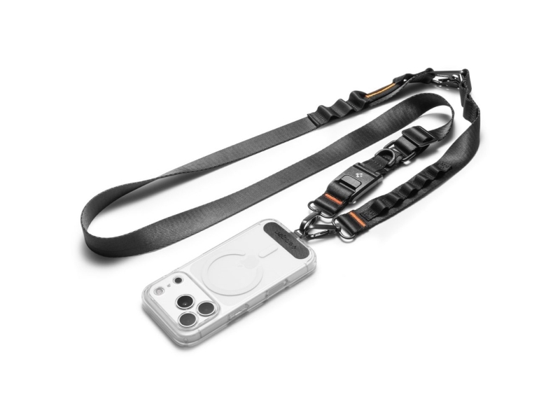 Spigen DA30M puhelimen kaulahihna - Musta