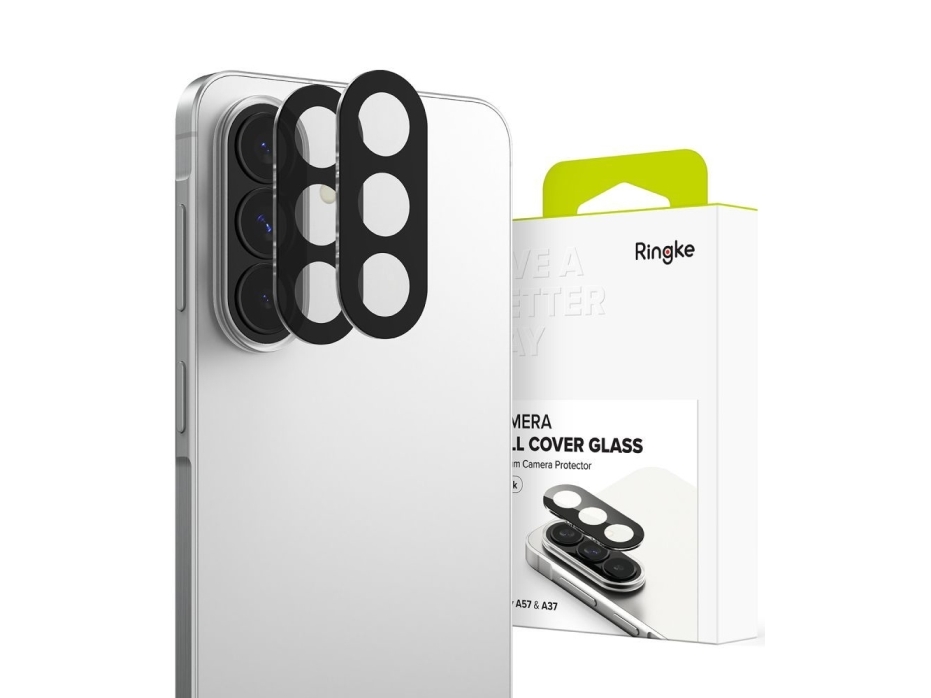Ringke Camera Full Cover 2Er-Set Für Galaxy A37 / A57 5G Schwarz