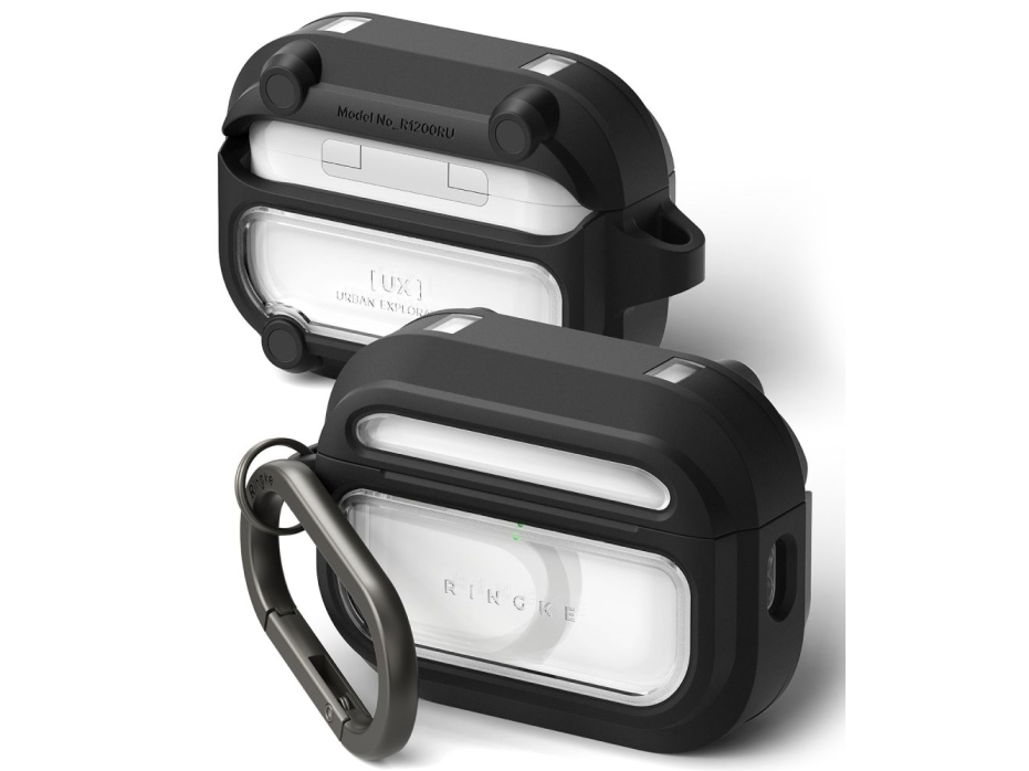 Ringke Ux Magnetic Magsafe Apple Airpods Pro 3 Black/Clear