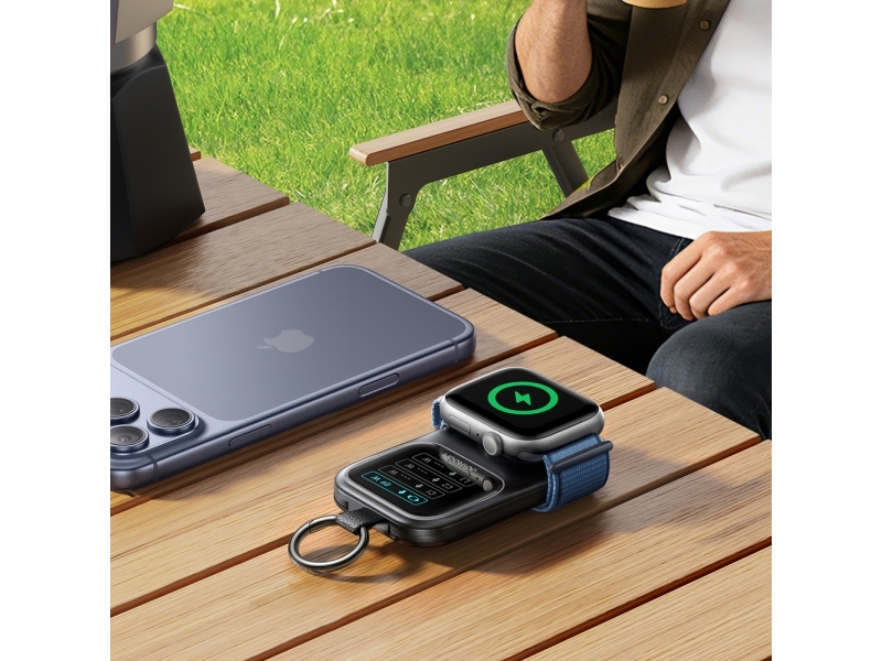 Powerbank Joyroom Jr-W19 5000 Mah Mit Kabellosem Laden Für Uhr 5 W Schwarz