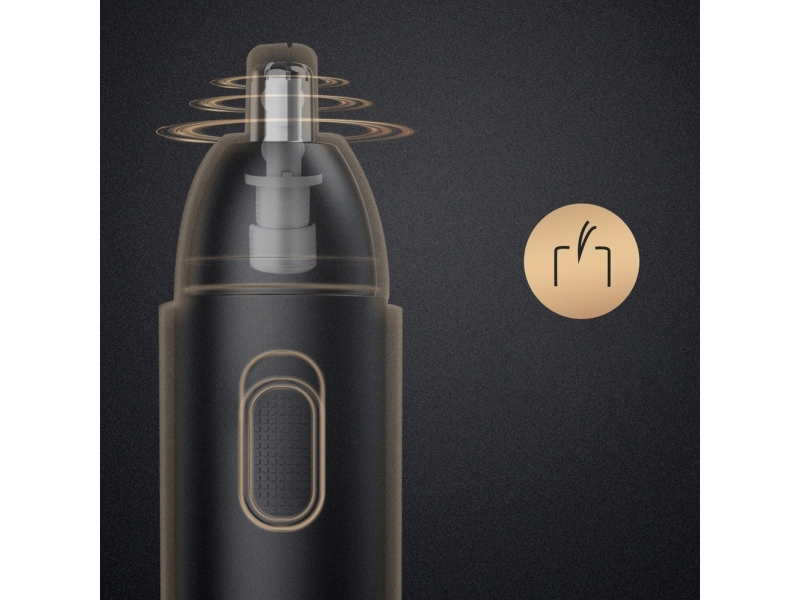 MAXGROOM Næsehårstrimmer GT2220A Nose Ear and Eyebrow Trimmer - Black