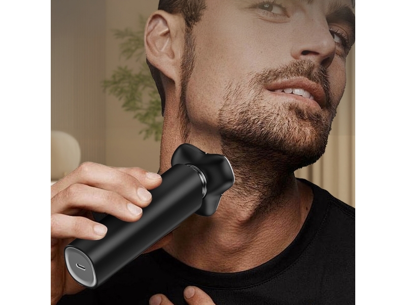 MAXGROOM Barbermaskine BS-8012A 3-in-1 Electric Shaver - Black