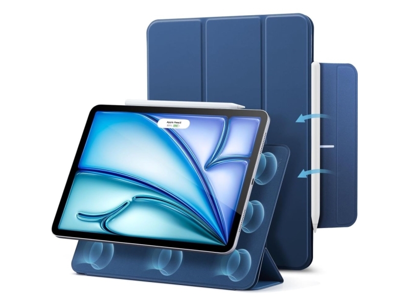 Esr Rebound Magnetisches Etui Für Ipad Air 10,9" 4/5 2020-2022 / 11" 6/7/8/2024-2026 Navy Blue