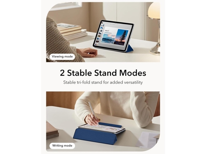 Esr Rebound Magnetisk Etui Til Ipad Air 10.9" 4/5 2020-2022 / 11" 6/7/8/2024-2026 Navy Blue