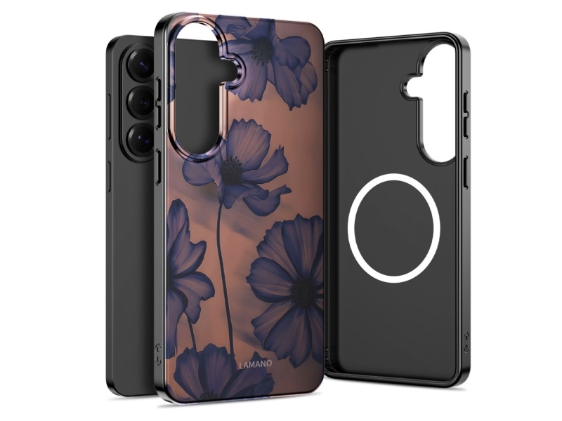 Tech-Protect Lamano Magsafe Case Für Samsung Galaxy A57 5G - Braun Und Lila