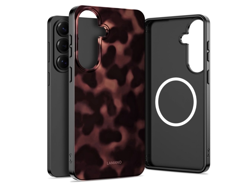 Tech-Protect Lamano Magsafe Case Für Samsung Galaxy A36 / A37 5G - Schwarz Und Braun